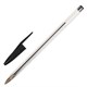 Ручка шариковая STAFF Basic Budget BP-02, письмо 500 м, ЧЕРНАЯ, длина корпуса 13,5 см, линия письма 0,5 мм, 143759 143759 - фото 269658