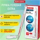 Ручка гелевая BRAUBERG EXTRA, КРАСНАЯ, корпус прозрачный, узел 0,5 мм, линия 0,35 мм, 143903 143903 - фото 269737