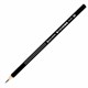 Карандаш чернографитный BRAUBERG, 1 шт., Black&White, HB, трехгранный, корпус черный, заточенный, 181297 181297 - фото 270682