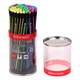 Карандаш чернографитный BRAUBERG VIVID, 1 шт., HB, с ластиком, корпус ассорти, 181756 181756 - фото 270784