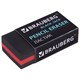 Ластик BRAUBERG "BlackJack", 40х20х11 мм, черный, прямоугольный, картонный держатель, 222466 222466 - фото 272071