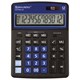 Калькулятор настольный BRAUBERG EXTRA-12-BKBU (206x155 мм), 12 разрядов, двойное питание, ЧЕРНО-СИНИЙ, 250472 250472 - фото 274050
