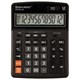 Калькулятор настольный BRAUBERG EXTRA-12-BK (206x155 мм), 12 разрядов, двойное питание, ЧЕРНЫЙ, 250481 250481 - фото 274058