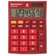 Калькулятор настольный BRAUBERG ULTRA-08-WR, КОМПАКТНЫЙ (154x115 мм), 8 разрядов, двойное питание, БОРДОВЫЙ, 250510 250510 - фото 274081
