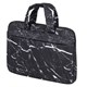 Сумка портфель BRAUBERG STYLE с отделением для ноутбука 13-14", 3 кармана, "Marble", черная, 26х36х3 см, 270835 270835 - фото 274300
