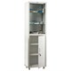 Шкаф медицинский 1-створчатый HILFE "МД 1 1650/SG" 1755х500х320 мм, стекло, белый, S26199201509 291317 - фото 275463