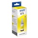Чернила EPSON 673 (T6734) для СНПЧ Epson L800/L805/L810/L850/L1800, желтые, ОРИГИНАЛЬНЫЕ, C13T67344A/498 361044 - фото 276018