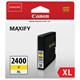 Картридж струйный CANON (PGI-2400XLY) iB4040/MB5040/MB5340, желтый, оригинальный, ресурс 1500 стр., 9276B001 362104 - фото 276476