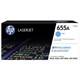 Картридж лазерный HP (CF451A) Color LJ M652dn/M653dn/M681dh, №655A, голубой, оригинальный, ресурс 10500 страниц 363169 - фото 277015