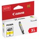Картридж струйный CANON (CLI-481Y XL) для PIXMA TS704 / TS6140, желтый, ресурс 512 страниц, оригинальный, 2046C001 363220 - фото 277057