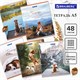 Тетрадь А5 48 л. BRAUBERG скоба, клетка, обложка картон, Best Friends (микс в спайке), 404360 404360 - фото 278405