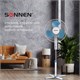Вентилятор напольный SONNEN FS40-A104 Line, 45 Вт, 3 скоростных режима, белый/синий, 451034 451034 - фото 278778