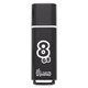 Флеш-диск 8 GB, SMARTBUY Glossy, USB 2.0, черный, SB8GBGS-K 512177 - фото 279778
