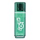Флеш-диск 16 GB, SMARTBUY Glossy, USB 2.0, зеленый, SB16GBGS-G 512192 - фото 279790