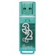 Флеш-диск 32 GB, SMARTBUY Glossy, USB 2.0, зеленый, SB32GBGS-G 512784 - фото 279845