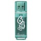 Флеш-диск 64 GB SMARTBUY Glossy USB 2.0, зеленый, SB64GBGS-G 513054 - фото 279863