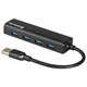 Хаб USB 3.0, 4 порта, черный, DEFENDER QUADRO EXPRESS, 83204 513471 - фото 279903