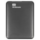 Внешний жесткий диск WD Elements Portable 1TB, 2.5", USB 3.0, черный, WDBUZG0010BBK-WESN 513598 - фото 279934