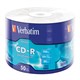 Диски CD-R VERBATIM DataLife, 700 Мб 52x Bulk (термоусадка без шпиля), КОМПЛЕКТ 50 шт., 43787 514004 - фото 280093