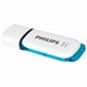 Флеш-диск 16 GB PHILIPS SNOW, разъем USB 3.0, синий, FM16FD75B/97 514083 - фото 280129