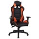 Кресло компьютерное BRABIX "GT Racer GM-100", две подушки, экокожа, черное/оранжевое, 531925 531925 - фото 280545