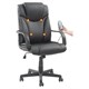 Кресло офисное BRABIX "Relax MS-001", 4 массажных модуля, экокожа, черное, 532519 532519 - фото 280692