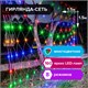 Электрогирлянда-сеть комнатная 1,5х1,5 м,160 LED, мультицветная, 220 V, контроллер, ЗОЛОТАЯ СКАЗКА, 591106 591106 - фото 280943