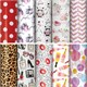 Бумага упаковочная подарочная мелованная For Women, 70x100 см, 10 дизайнов ассорти, ЗОЛОТАЯ СКАЗКА, 591915 591915 - фото 281079