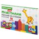 Пластилин мягкий восковой BRAUBERG KIDS, 18 цветов, 270 г, со стеком, 106497 106497 - фото 286425