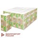 Полотенца бумажные 250 шт. FOCUS (Система H2) Eco, 1-слойные, белые, КОМПЛЕКТ 12 пачек, 24х21,5, Z-сложение, 5083814/5069958 112154 - фото 286812