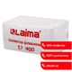 Салфетки бумажные 400 шт., 24х24 см, "Big Pack", белые, 100% целлюлоза, LAIMA, 114724 114724 - фото 287280