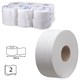 Бумага туалетная 200 м, KIMBERLY-CLARK Scott, КОМПЛЕКТ 12 шт., Performance Jumbo, 2-х слойная, белая, диспенсер 601544, 8512 126127 - фото 287859