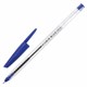 Ручка шариковая масляная STAFF EVERYDAY OBP-226, СИНЯЯ, корпус прозрачный, игольчатый узел 0,7 мм, линия письма 0,35 мм, 141705 141705 - фото 288390
