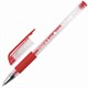 Ручка гелевая с грипом STAFF "EVERYDAY" GP-193, КРАСНАЯ, корпус прозрачный, узел 0,5 мм, линия письма 0,35 мм, 141824 141824 - фото 288402