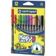 Ручки капиллярные (линеры) 12 ЦВЕТОВ CENTROPEN "Happy Liner", линия письма 0,3 мм, 2521/12, 2 2521 1202 143684 - фото 293511