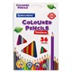 Карандаши цветные BRAUBERG PREMIUM, 36 цветов, трехгранные, грифель 3,3 мм, натуральное дерево, 181654 181654 - фото 294650