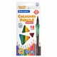 Карандаши цветные BRAUBERG PREMIUM 12 цветов + 1 чернографитный карандаш, трехгранные, грифель 3 мм, 181936 181936 - фото 294766