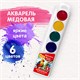 Краски акварельные BRAUBERG "МАГИЯ ЦВЕТА NEW", медовые, 6 цветов, круглые кюветы, пластик, 192285 192285 - фото 295190