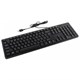 Клавиатура проводная A4TECH KK-3, USB, 104 кнопки, черная, 1530244 513917 - фото 303926