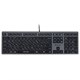 Клавиатура проводная A4TECH Fstyler FX50, USB, 109 кнопок, серая, 1624628 513918 - фото 303927