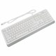 Клавиатура проводная A4TECH Fstyler FK10, USB, 104 кнопки, белая, 1147536 513919 - фото 303928