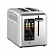 Тостер BQ (БИ-КЬЮ) T2002, 950 Вт, 2 тоста, 9 режимов, сенсорное управление, нержавеющая сталь, 86197754 457540