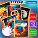 Тетрадь 12 л. BRAUBERG косая линия, обложка картон, ФУТБОЛ, 107290 107290 - фото 323118