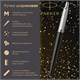 Ручка шариковая PARKER "Jotter Core Bond Street Black CT", корпус черный, детали хром, синяя, 1953184 142381 - фото 325069