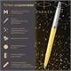 Ручка шариковая PARKER "Jotter Orig Yellow", корпус желтый, нержавеющая сталь, блистер, синяя, 2076056 143862 - фото 325479