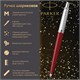 Ручка шариковая PARKER "Jotter Orig Red", корпус красный, детали нержавеющая сталь, синяя, RG0033330 143866 - фото 325482