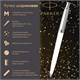 Ручка шариковая PARKER "Jotter Orig White", корпус белый, детали нержавеющая сталь, синяя, RG0032930 143867 - фото 325483