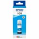 Чернила EPSON 108 (C13T09C24A) для СНПЧ EPSON L8050 /L8100 /L18050, голубые, ОРИГИНАЛЬНЫЕ 364532 - фото 333760