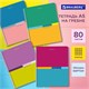 Тетрадь А5 80 л. BRAUBERG, гребень, клетка, обложка картон, "Color" (микс в спайке), 404413 404413 - фото 334146