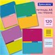 Тетрадь А5 120 л. BRAUBERG, гребень, клетка, глянцевая ламинация, "Color" (микс в спайке), 404447 404447 - фото 334177